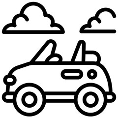 Car Icon. Mini Car Icon