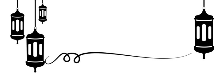 line art  with a ramadan&nbsp;kareem