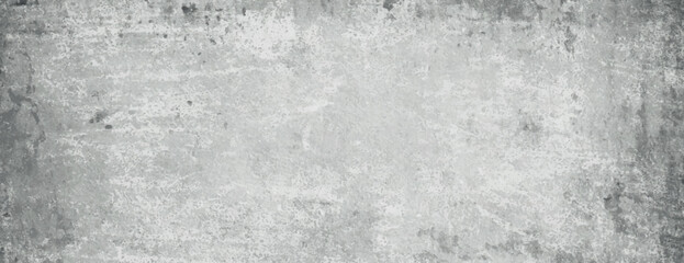 Grunge background with a textured, distressed look. Gray background with a rough, faded gray surface, creating a vintage feel. Rough concrete texture background. Gray background vector.