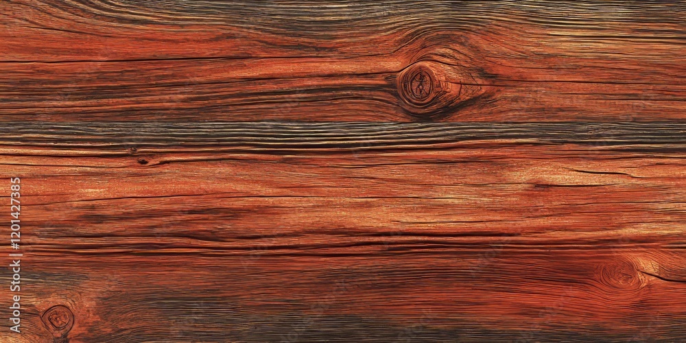 Aufkleber Textured wood wallpaper featuring the vibrant radiance of red alder, perfect for adding warmth and style to any space with its distinctive textured wood design.