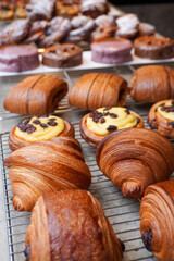 croissant on the table