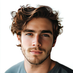 Fototapeta premium hairstyle man