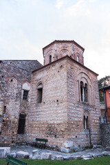 Historic Saint Sophia Church in Ohrid showcases Byzantine architecture and significant Christian heritage.