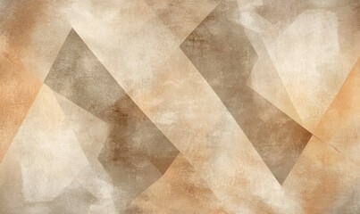 Light Brown and Taupe Soft Triangular Shape, rustic style, warm textures, taupe accents, light brown background, triangular shape