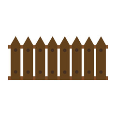 Wooden Fence Vector