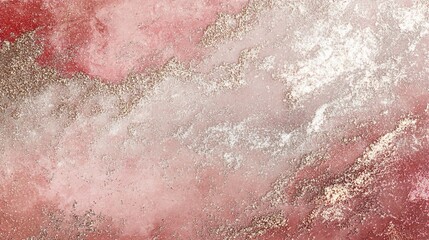 Fototapeta premium Abstract red and gold marble texture.
