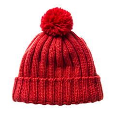 Cozy Red Winter Hats: Warmth, Style, and Comfort on a Crisp White Background soft craft beanie trendy