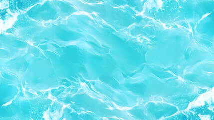 Fototapeta premium Ocean waves, ocean blue water landscape, aerial view