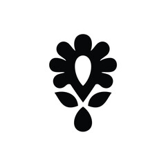 Flower leaf logo For brand, business, company logo