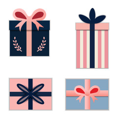 set of gift boxes
