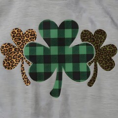st patricks day card, t shirt design