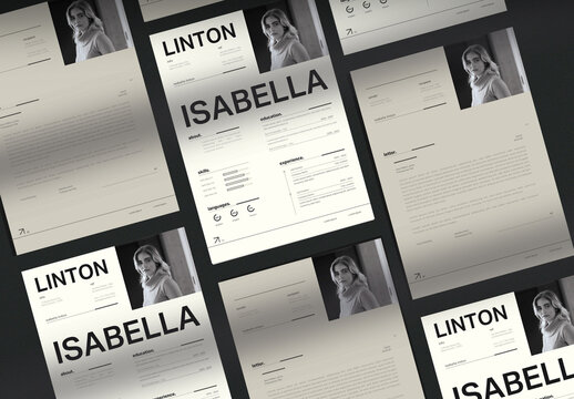 Neutral Resume & Cover Letter