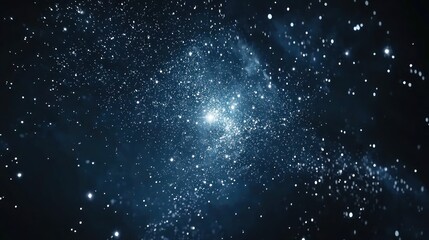 Fototapeta premium Celestial Dance: A Symphony of Stars and Cosmic Dust