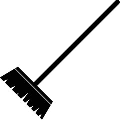 Simple vector icon floor brush