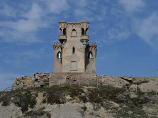 Castillo de Santa Catalina und Bunkers de Tarifa in Tarifa Spanien