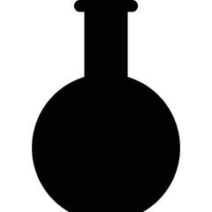Fototapeta premium Simple vector icon flask