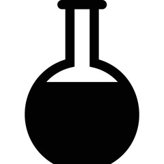 Simple vector icon flask
