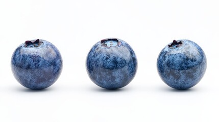 A close-up of ripe, fresh blueberries in natural light