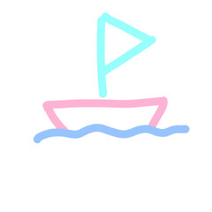 illustration of a boat