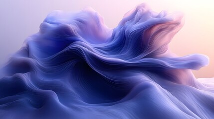 Fototapeta premium Colorful abstract background with smoke and gradient waves