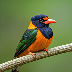 Obraz premium blue and yellow macaw ara