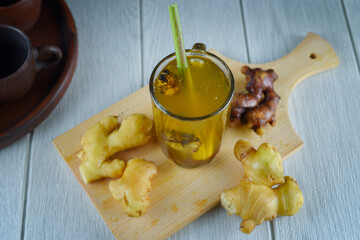 root ginger tea