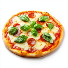 Margherita Pizza with Fresh Basil