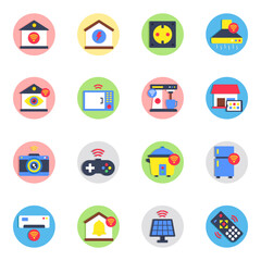 Pack of Internet of Things Flat Icon