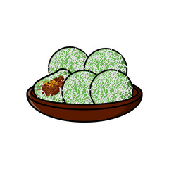 klepon traditional food Indonesia