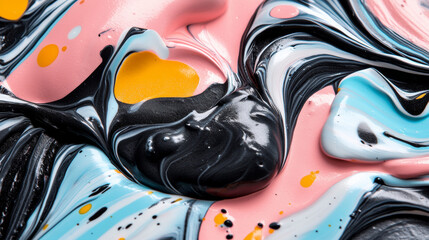 Obraz premium Colorful abstract background with swirling patterns
