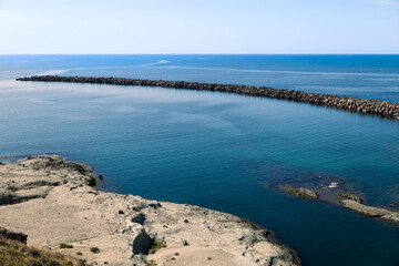 Coast in Cana Maru, Sardinia