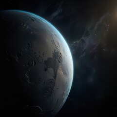 Naklejka premium The Pluto