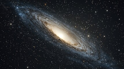 Obraz premium Messier 33: The Triangulum Galaxy, a Spiral Wonder