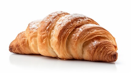 croissant isolated on white background