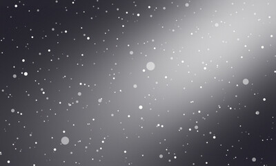 Dark gray background with scattered white dots, creating a starry, cosmic effect. Ideal for digital designs, presentations, or festive projects requiring an elegant and minimal aesthetic.