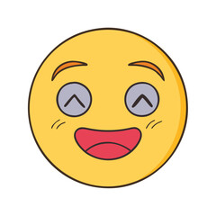 Fototapeta premium internet meme face icon, internet meme face vector illustration-simple illustration of internet meme face, perfect for internet meme face logos and themed design 