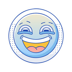 internet meme face icon, internet meme face vector illustration-simple illustration of internet meme face, perfect for internet meme face logos and themed design 