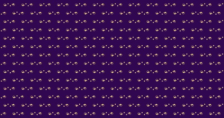 Image of shapes moving on purple background