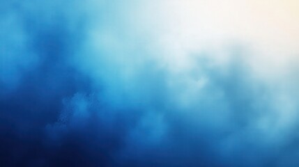 Fototapeta premium Smooth Color Gradient Background in Shades of Blue and White Suitable for Various Design and Creative Projects