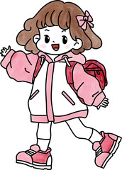 illustration of a child