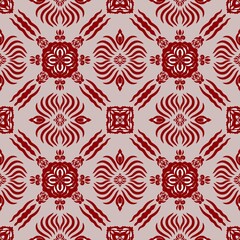 seamless pattern with carpet design theme 