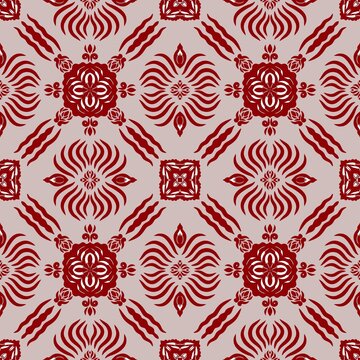 seamless pattern with carpet design theme 