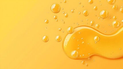 Abstract Concept Showcasing Malic Acid in the Metabolic Process with Flowing Visuals