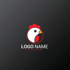 Chicken Farm logo creative design vector template