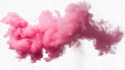 stunning pink smoke cloud: realistic pink smoke effect with abstract texture for vibrant backgrounds