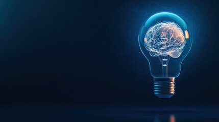 Brain Inside a Light Bulb