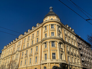 old town in the city