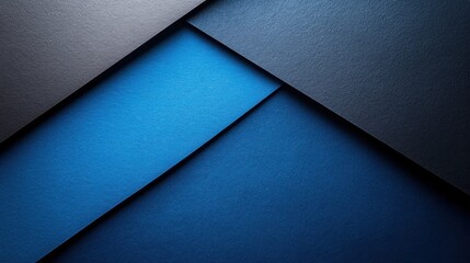 Irregular Shapes and Circles on blue Background with White Center Space for Text. Geometric Minimalist Wallpaper for Unique and Modern Design.