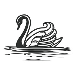 Graceful Swan Illustration
A swan gliding on water, represented in an elegant and abstract line drawing
Adobe Illustrator Artwork