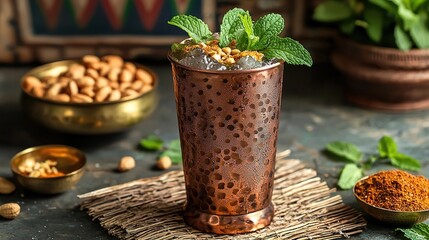 jaljeera mojito with bold spices indian cocktail